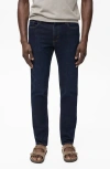 Mango Jan Slim Fit Jeans In Blue