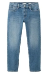 Mango Jan Slim Fit Jeans In Blue
