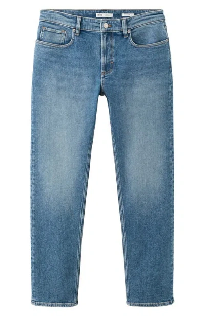 Mango Jan Slim Fit Jeans In Blue