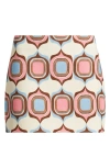 Mango Jane Print Miniskirt In Multi