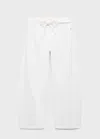 Mango Jean Ballon Ceinture Blanc - Femme - 40 -  In Blanc