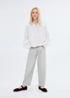 Mango Jean Balloon Taille Normale Gris Denim - Enfants - 8 -  Kids In White