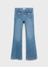 Mango Jean Flare Poches Bleu Moyen - Enfants - 13-14 Ans -  Kids In Blue
