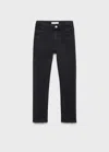 Mango Jean Skinny-fit Black Denim - Enfants - 12 -  Kids In Black