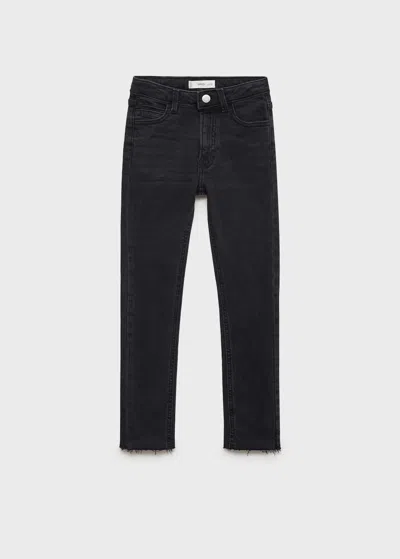 Mango Jean Skinny-fit Black Denim - Enfants - 12 -  Kids