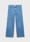 Mango Jeans Medium Blue In Blue