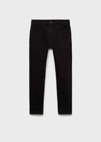 Mango Kids' Jeans Black Denim