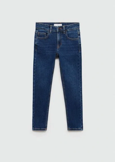 Mango Jeans In Bleu Foncé