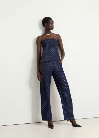 Mango Jeans Ester In Bleu