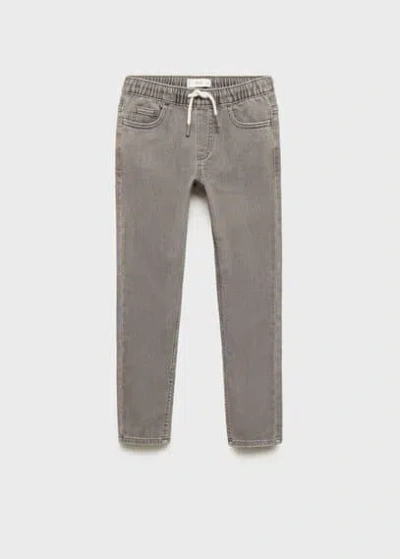 Mango Jeans Gris Denim - Enfants - 13-14 Ans -  Kids