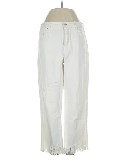 Pre-owned Mango Jeans In Ivory