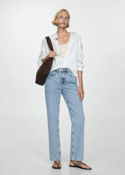 Mango Jeans Medium Blue