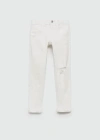 Mango Jeans In Blanc