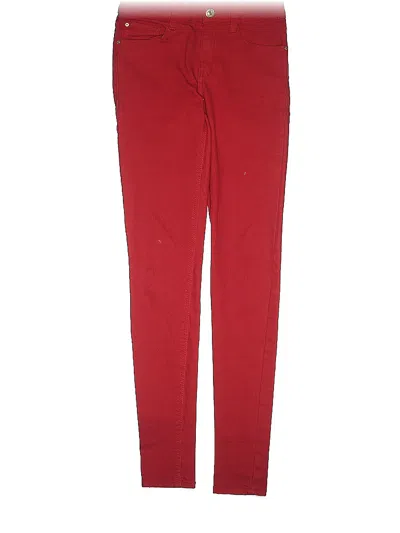 Pre-owned Mango Jeggings In Red