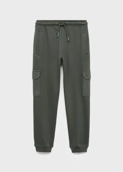 Mango Jogger Cargo Cordon Vert Forêt - Enfants - 13-14 Ans -  Kids In Green