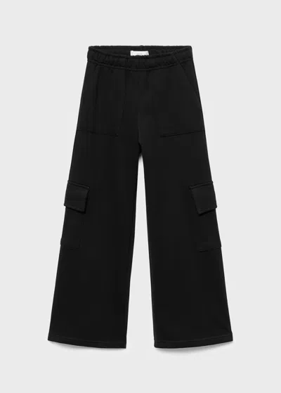 Mango Jogger Cargo Coton Noir - Enfants - 13-14 Ans -  Kids In Black