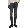 Mango Jude Skinny Fit Stretch Denim Jeans In Open Grey