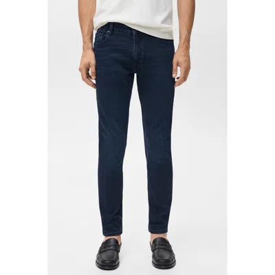 Mango Jude Skinny Jeans In Blue