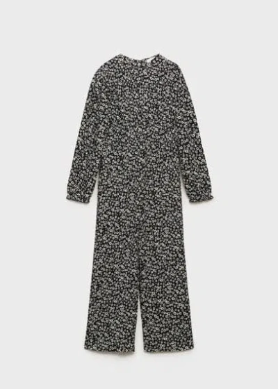 Mango Kids' Jumpsuit Black