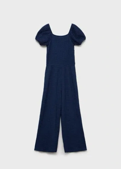 Mango Kids' Jumpsuit Night Blue