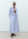 Mango Flared Cotton Maxi Skirt