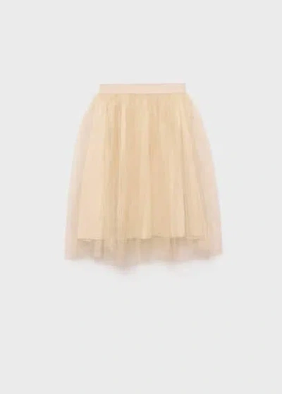Mango Jupe Or - Enfants - 13-14 Ans -  Kids