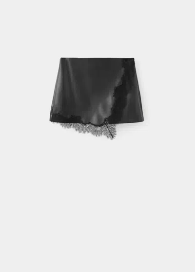Mango Jupe Sugar In Noir