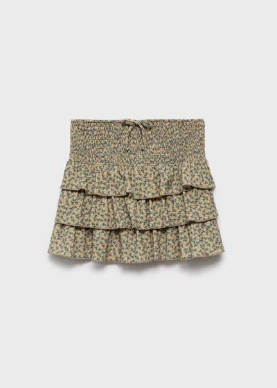 Mango Kids' Skirt In Green