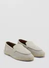 Mango Jute Leather Shoe In Sand