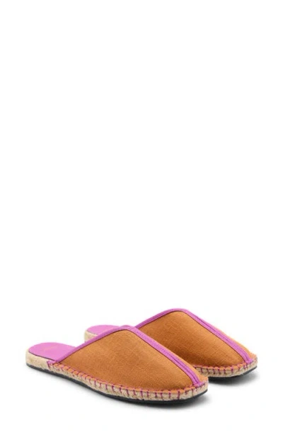 Mango Jute Sole Mule In Ochre