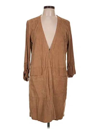 Pre-owned Mango Kimono In Brown