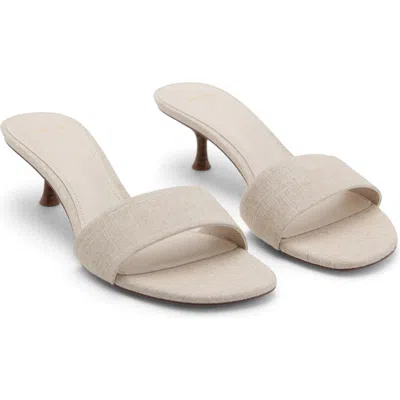 Mango Kitten Heel Sandal