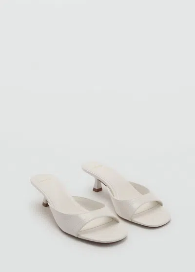 Mango Kitten Heel Sandals