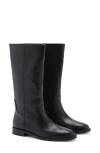 Mango Knee High Boot In Black