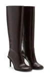 Mango Knee High Boot In Brown