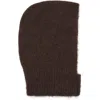 Mango Knit Balaclava In Brown