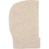 Mango Knit Balaclava In Neutral