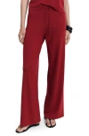 Mango Knit Drawstring Straight Leg Pants
