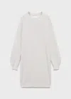 Mango Kids' Knit Midi Dress Light Heather Grey In White