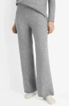 Mango Knit Pants In Grey