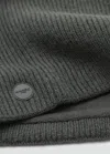 Mango Knit Scarf Khaki In Gray