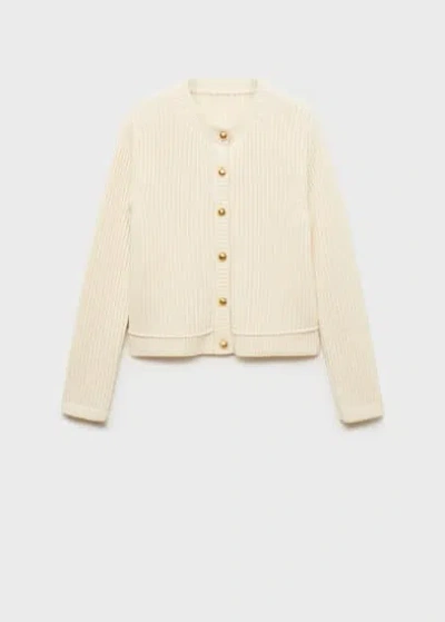 Mango Jacket Ecru