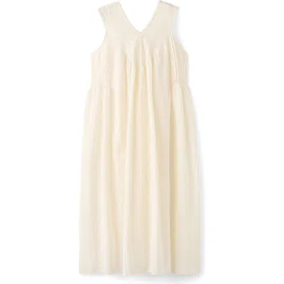 MANGO MANGO LACE COTTON NIGHTGOWN