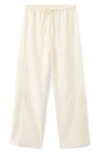 Mango Lace Trim Cotton Blend Pajamas In Neutral