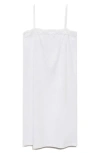 Mango Lace Trim Cotton Nightgown