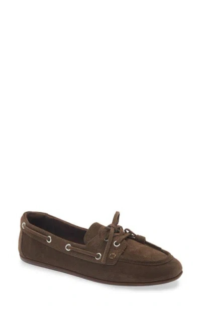 Mango Lace-up Loafer In Brown