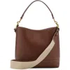 Mango Large Bucket Bag In Brown