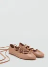 Mango Chaussures Nude - Femme - 42 -