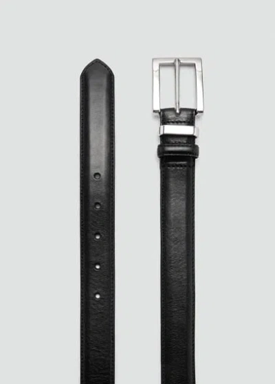 Mango Ceinture In Noir