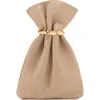 Mango Leather Bucket Bag With Metallic Detail